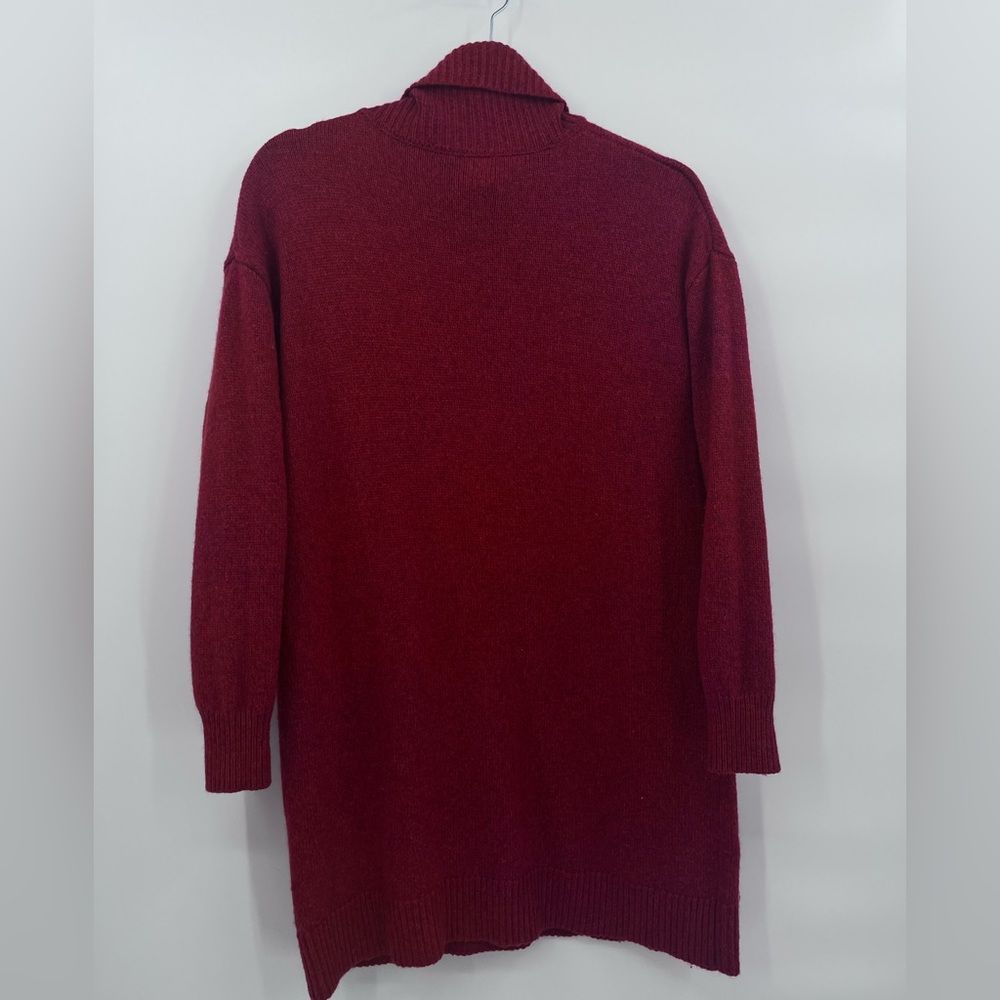 Marine Layer Red Turtleneck Sweater Dress size M